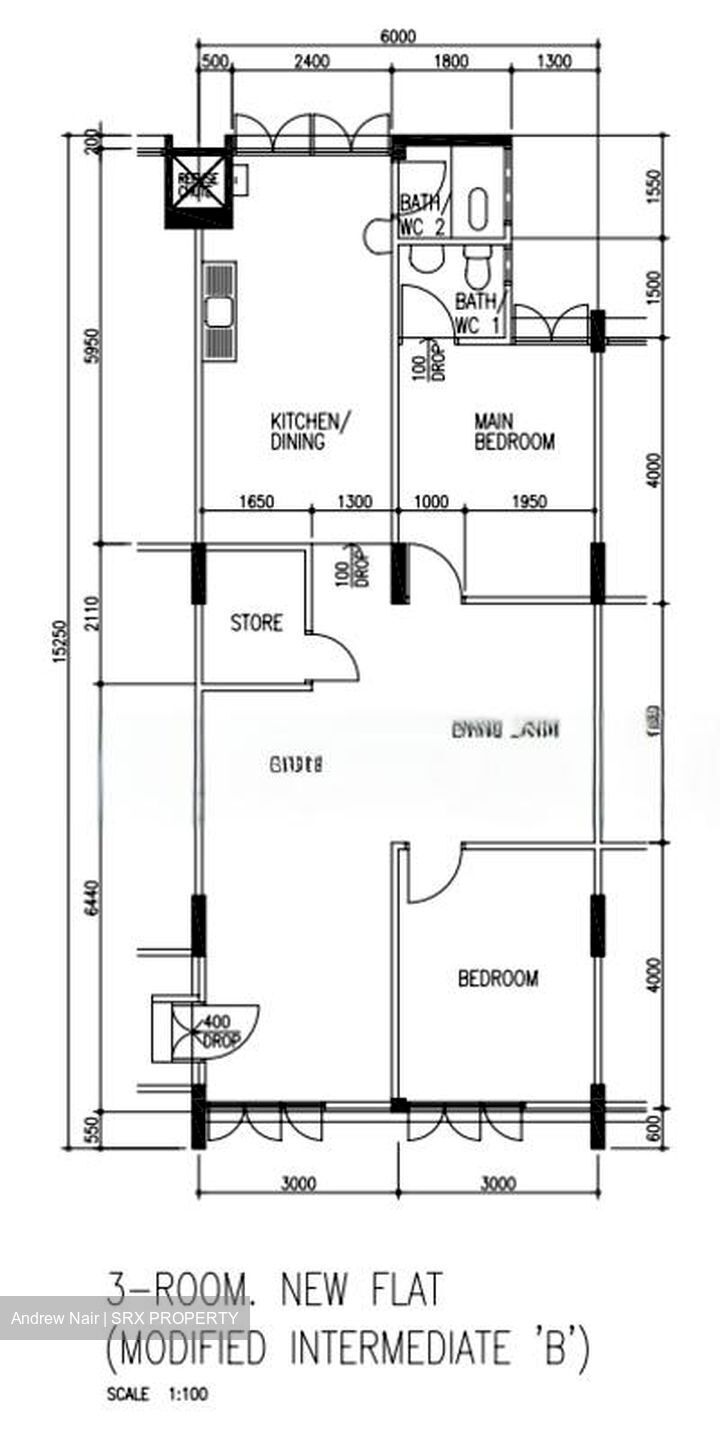 Blk 252 Tampines Street 21 (Tampines), HDB 3 Rooms #450494701